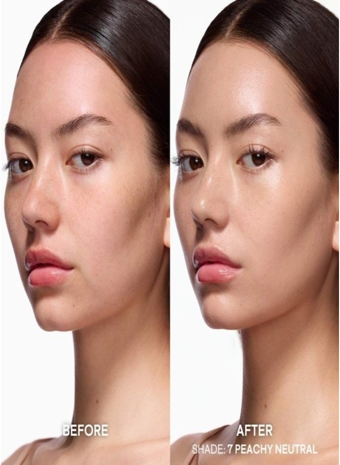 باتريك تا كريم أساس باتريك تا ميجور سكين هيدرا-لوكس لومينوس 30 مل - 7 لون خوخي محايد متوهج، مكياج مثالي للبشرة - Image 2